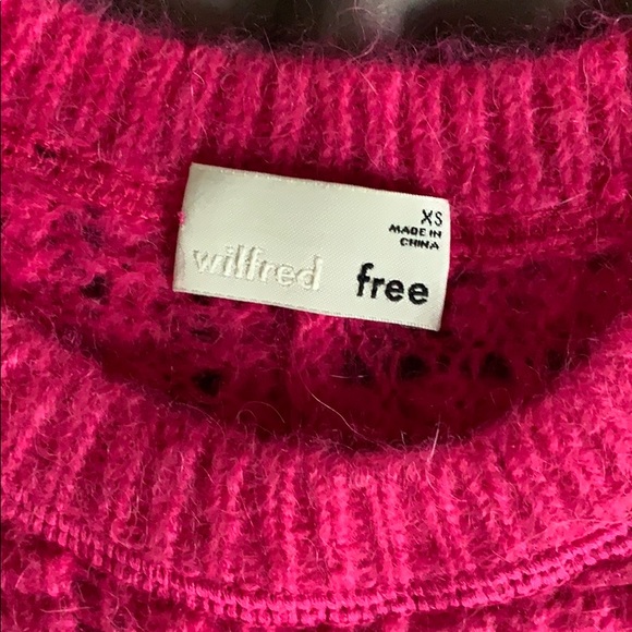 Aritzia Wilfred Free cropped sweater - Picture 2 of 2